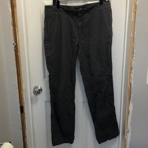 Patagonia size 36 organic cotton pants gray